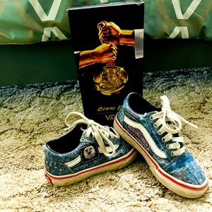 Van’s Cobra Kai Kids shoes. Size 12